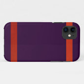 Coques Case-Mate iPhone Violet et orange -Design 1 (Dos (Horizontal))