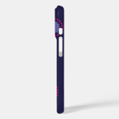Coques Case-Mate iPhone Violet et Rose Paisley (Verso / Gauche)