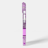 Coques Case-Mate iPhone violet, étoiles, personnalisation + coque, coque, (Verso / Gauche)