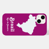 Coques Case-Mate iPhone Violet Festive Brésil à Emporio Moffa (Verso (horizontal))