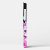 Coques Case-Mate iPhone Violet fleurs et oublier moi pas aquarelle sur bla (Verso / Gauche)