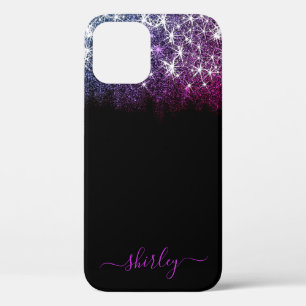 Case-Mate iPhone Case Violet Galaxy Stars Nom Parties scintillant goutte