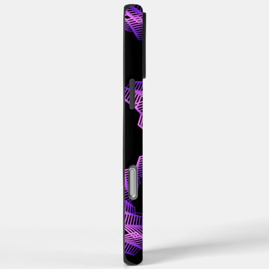 Coques Case-Mate iPhone Violet Gridlock (Verso / Droite)