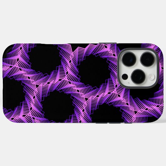 Coques Case-Mate iPhone Violet Gridlock (Verso (horizontal))