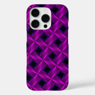Coques iPhone 16 Pro Violet Lattice