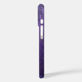 Coques Case-Mate iPhone Violet Lilac Purple Tartan Feather Pattern (Verso / Gauche)