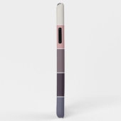 Coques Case-Mate iPhone Violet Mauve Taupe Peach Peach Pres Rose (Dos/Droite)