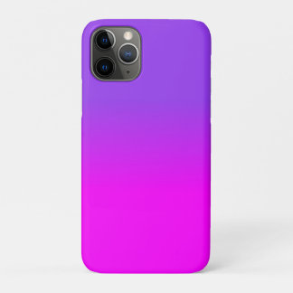Case-Mate iPhone Case Violet Néon et Rose Chaud Dégradé de Teinte de Cou