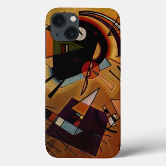 Coques Case-Mate iPhone Violet noir Kandinsky (Verso)