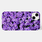 Coques Case-Mate iPhone Violet Printemps Fleurs violettes Violets (Verso (horizontal))
