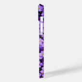 Coques Case-Mate iPhone Violet Printemps Fleurs violettes Violets (Verso / Gauche)