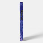 Coques Case-Mate iPhone Violet rose acrylique pourrissant l'art fluide Abs (Verso / Gauche)