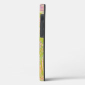 Coques Case-Mate iPhone Violet rose papillon Abstrait or (Verso / Gauche)