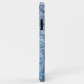 Coques Case-Mate iPhone Violet rose Turquoise violet Motif Abalone (Dos/Droite)