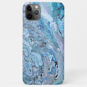Coques Case-Mate iPhone Violet rose Turquoise violet Motif Abalone (Dos)