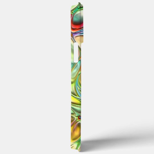 Coques Case-Mate iPhone Violet Turquoise Orange rose Motif rétro (Verso / Droite)