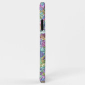Coques Case-Mate iPhone Violet violet bleu turquoise rose Motif (Dos/Droite)