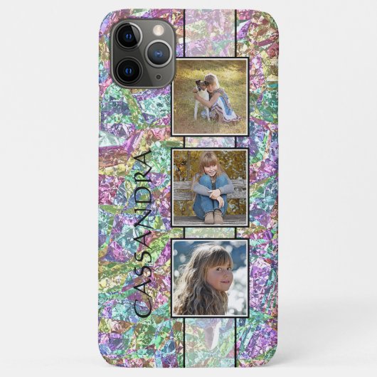 Coques Case-Mate iPhone Violet violet bleu turquoise rose Motif (Dos)