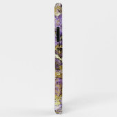 Coques Case-Mate iPhone Violet violet rose or minéraux Agir Motif d'art (Dos/Droite)