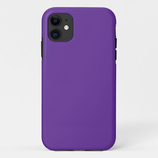 Coques Case-Mate iPhone Violet violet solide Arrière - plan Code couleur 6 (Dos)