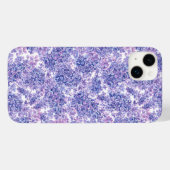 Coques Case-Mate iPhone Violette aquarelle fleurs lilas (Verso (horizontal))