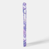 Coques Case-Mate iPhone Violette aquarelle fleurs lilas (Verso / Gauche)
