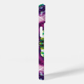 Coques Case-Mate iPhone Violette Kaléidoscope (Verso / Droite)
