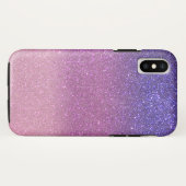 Coques Case-Mate iPhone Violette Princesse rose triple Parties scintillant (Dos (Horizontal))