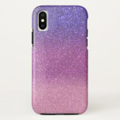 Coques Case-Mate iPhone Violette Princesse rose triple Parties scintillant (Dos)