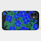 Coques Case-Mate iPhone Violettes bleues #1 (Dos (Horizontal))