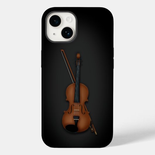 Coques Case-Mate iPhone Violon miniature et trompe-l'oeil (Verso)