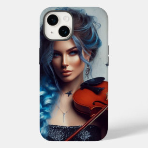 Coque Pour iPhone 14 Violon musicien Taurus Zodiac