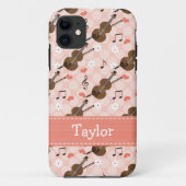 Coques Case-Mate iPhone Violon rose (Dos)