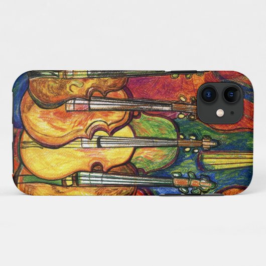 Coques Case-Mate iPhone Violons (Dos (Horizontal))