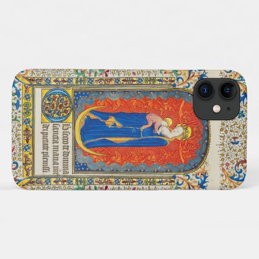 Coques Case-Mate iPhone VIRGIN AVEC ENFANT ET ANGELS Antique Fleurs (Dos (Horizontal))