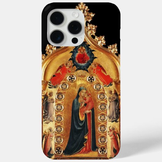 COQUES Case-Mate iPhone VIRGIN AVEC ENFANT ET ANGELS OR SACRED ART ICÔNE (Verso)