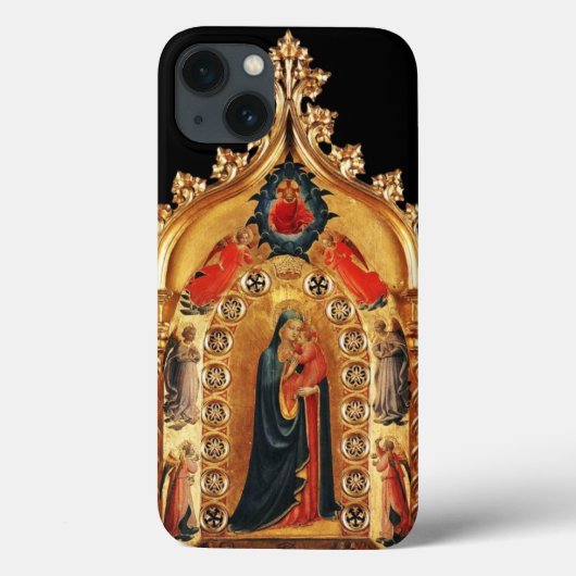 COQUES Case-Mate iPhone VIRGIN AVEC ENFANT ET ANGELS OR SACRED ART ICÔNE (Verso)