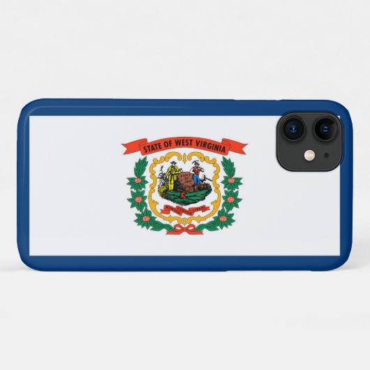 Coques Case-Mate iPhone Virginie-Occidentale (Dos (Horizontal))