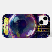 Coques Case-Mate iPhone Virgo, bleu (Verso (horizontal))