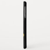 COQUES Case-Mate iPhone VIRGO ORANGE AGATE GOLD ZODIAC SIGNE JEWEL MONOGRA (Dos/Gauche)