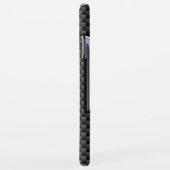 Coques Case-Mate iPhone Virgo Sign on Charcoal Carbon Print (Dos/Droite)