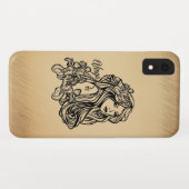 Coques Case-Mate iPhone Virgo Zodiac - Antique Look (Dos (Horizontal))