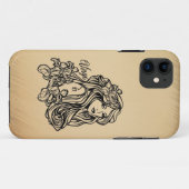 Coques Case-Mate iPhone Virgo Zodiac - Antique Look (Dos (Horizontal))