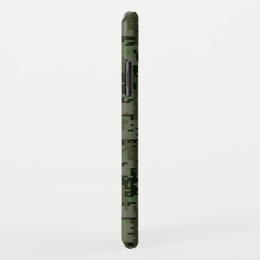 Coques Case-Mate iPhone Virgo Zodiac Connexion Camouflage numérique vert (Dos/Droite)