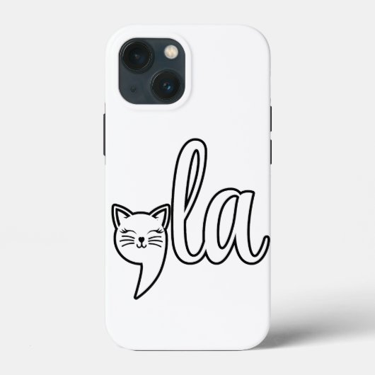 Coques Case-Mate iPhone Virgule La Kamala Harris - mère de chat pour Kamal (Verso)
