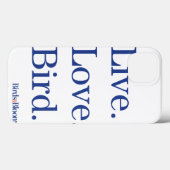 Coques Case-Mate iPhone Vis. Amour. Oiseau. (Verso (horizontal))