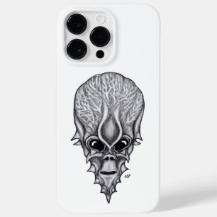 Coque Pour Pour iPhone 14 Pro Max Visage Alien, Reconstruction faciale du crâne afri