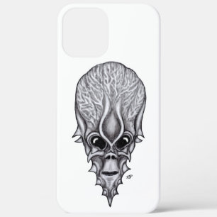 Case-Mate iPhone Case Visage Alien, Reconstruction faciale du crâne afri