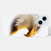 Coques Case-Mate iPhone Visage d'aigle (Verso (horizontal))