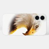 Coques Case-Mate iPhone Visage d'aigle (Verso (horizontal))
